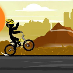 Stickman Bike
