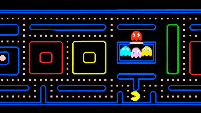 Eat dots and coins and avoid ghosts.